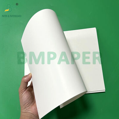 350g 400g Food Grade White Coating Food Cardboard For Cake Packaging 680 x 1020mm