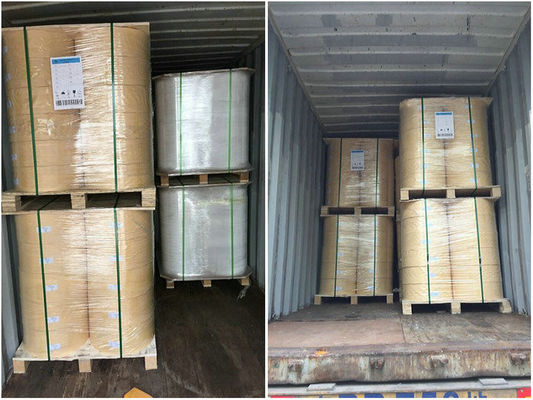 खाद्य पैकेजिंग के लिए 40gsm 60gsm Greaseproof पीई लेपित पेपर रोल