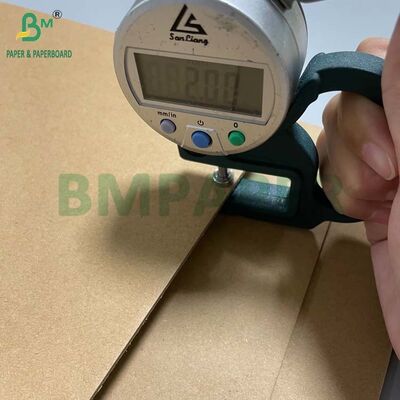 उच्च कठोरता 1.2 मिमी 1.5 मिमी 2 मिमी ब्राउन क्राफ्ट कार्डबोर्ड चित्र फ्रेम के लिए