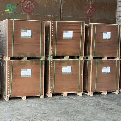 उच्च कठोरता 1.2 मिमी 1.5 मिमी 2 मिमी ब्राउन क्राफ्ट कार्डबोर्ड चित्र फ्रेम के लिए