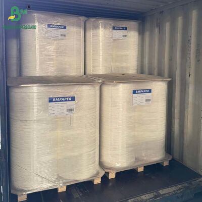 28 मिमी x 6000 मीटर स्ट्रॉ रैपिंग पेपर 26gsm डिस्पोजेबल स्ट्रॉ पैकेजिंग के लिए