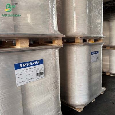 28 मिमी x 6000 मीटर स्ट्रॉ रैपिंग पेपर 26gsm डिस्पोजेबल स्ट्रॉ पैकेजिंग के लिए