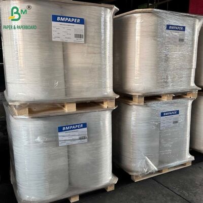 28 मिमी x 6000 मीटर स्ट्रॉ रैपिंग पेपर 26gsm डिस्पोजेबल स्ट्रॉ पैकेजिंग के लिए