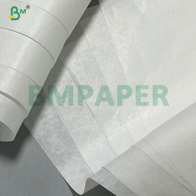 100% वर्जिन वुड पल्स मशीन ग्लास्ड क्राफ्ट पेपर रोल 40-60G