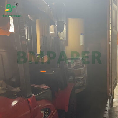 सीमेंट पैकिंग बैग के लिए चौड़ाई 41 - 42 सैक क्राफ्ट पेपर रोल 80 ग्राम 85 ग्राम