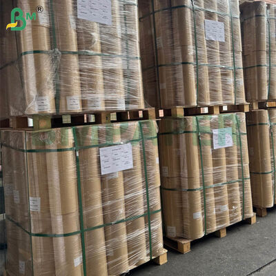 600 मिमी चौड़ी पैकेजिंग क्राफ्ट पेपर रोल 50 मिमी कोर के लिए 60gsm 80gsm