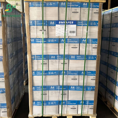 ब्लैक इंक डिजिटल एनसीआर कॉपीइंग पेपर 60gsm 70gsm 80gsm नॉट कोलेटेड शीट्स