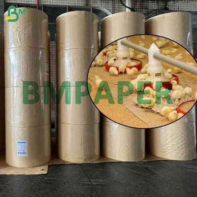 70gsm 80gsm Brown Chick Paper For Poultry Farms, Waterproof Paper Rolls