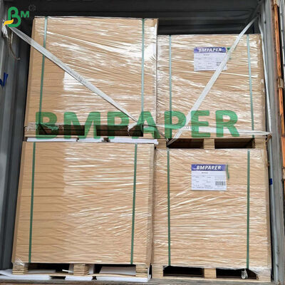 Excellent Tensile Strength Bleached White Kraft Paper 80gsm For Packaging