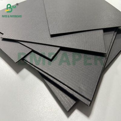 1.5mm 1.7mm काला रंग एफ फ्लूट नालीदार पेपरबोर्ड पैकेज के लिए 1000 x 1420mm