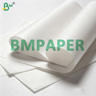 45gsm ग्रीस प्रूफ पेपर रोल चौड़ाई 565mm, सफेद भूरा फूड ग्रेड किट 3 - 10
