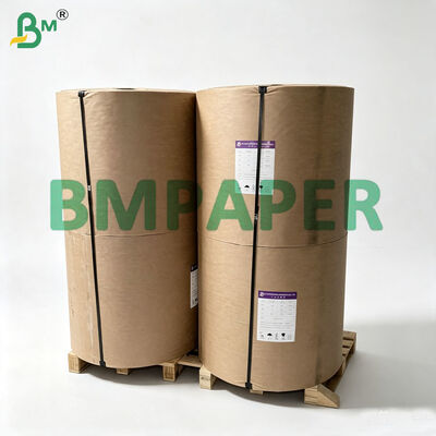 45gsm ग्रीस प्रूफ पेपर रोल चौड़ाई 565mm, सफेद भूरा फूड ग्रेड किट 3 - 10