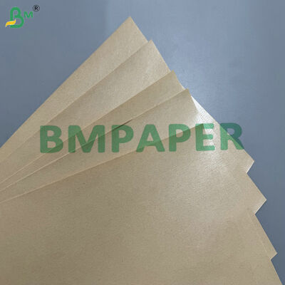 डिस्पोजेबल कटलरी और पाउच पैकेजिंग के लिए 35-50gsm फूड ग्रेड पीई कोटेड क्राफ्ट पेपर रोल