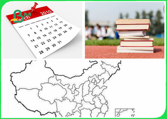 अच्छी स्याही अवशोषण एफएससी प्रमाणित ऑफसेट पेपर आकार विभिन्न पुस्तकों के लिए अनुकूलित