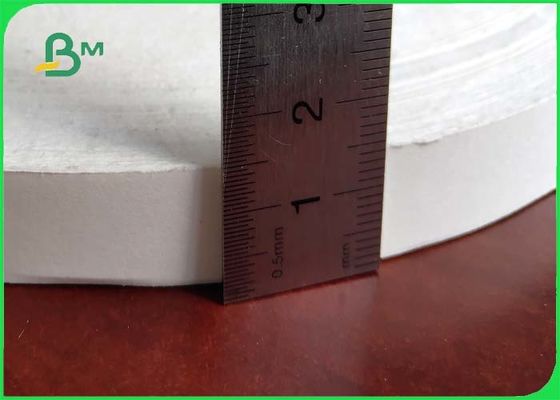 एफएससी प्रमाणन के साथ बायोडिग्रेडेबल हाई स्मूथनेस प्लेन व्हाइट पेपर स्ट्रॉ 15 मिमी