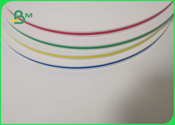 एफडीए FSC वेव पोल्का डॉट 60gsm भूतल स्ट्रॉ पेपर सेलिब्रेशन 15 मिमी के लिए