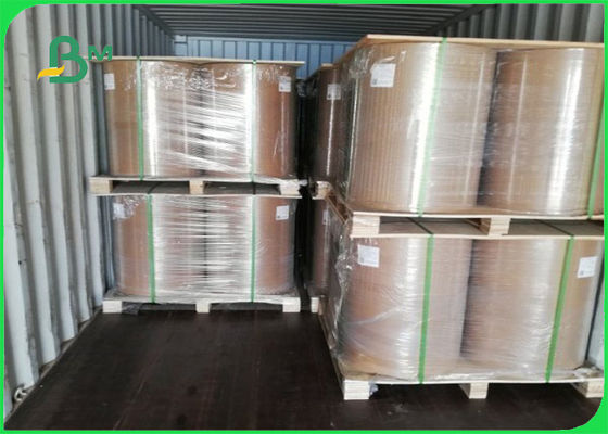 70g 80g वर्जिन ब्राउन पाउच क्राफ्ट पेपर रोल्स फूड ग्रेड पैकेजिंग पेपर