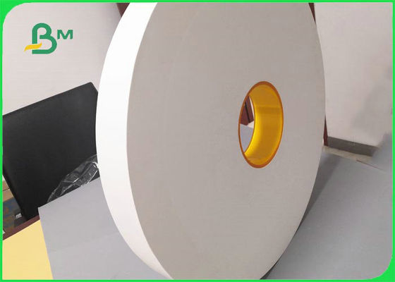 बायोडिग्रेडेबल बेस्वाद 28gsm पेपर स्ट्रॉ रैपर 45MM 52MM