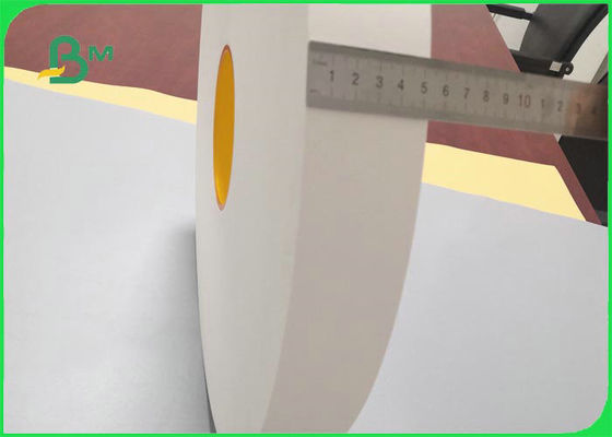 बायोडिग्रेडेबल बेस्वाद 28gsm पेपर स्ट्रॉ रैपर 45MM 52MM