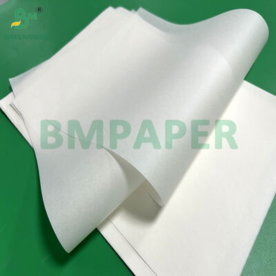 40gsm 450gsm टियर 220~230°C ओवन अनुप्रयोग के लिए सफेद बेकिंग पेपर 46 x 62cm
